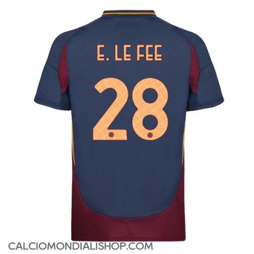 Maglie da calcio AS Roma Enzo Le Fee #28 Terza Maglia 2024-25 Manica Corta